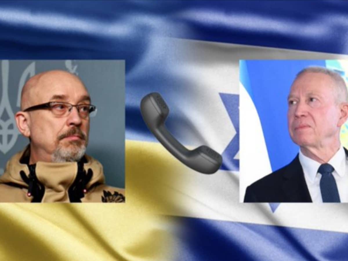 Новые подробности разговора министров обороны Израиля и Украины: Украина призывает Израиль направить военного атташе в Киев и другое
