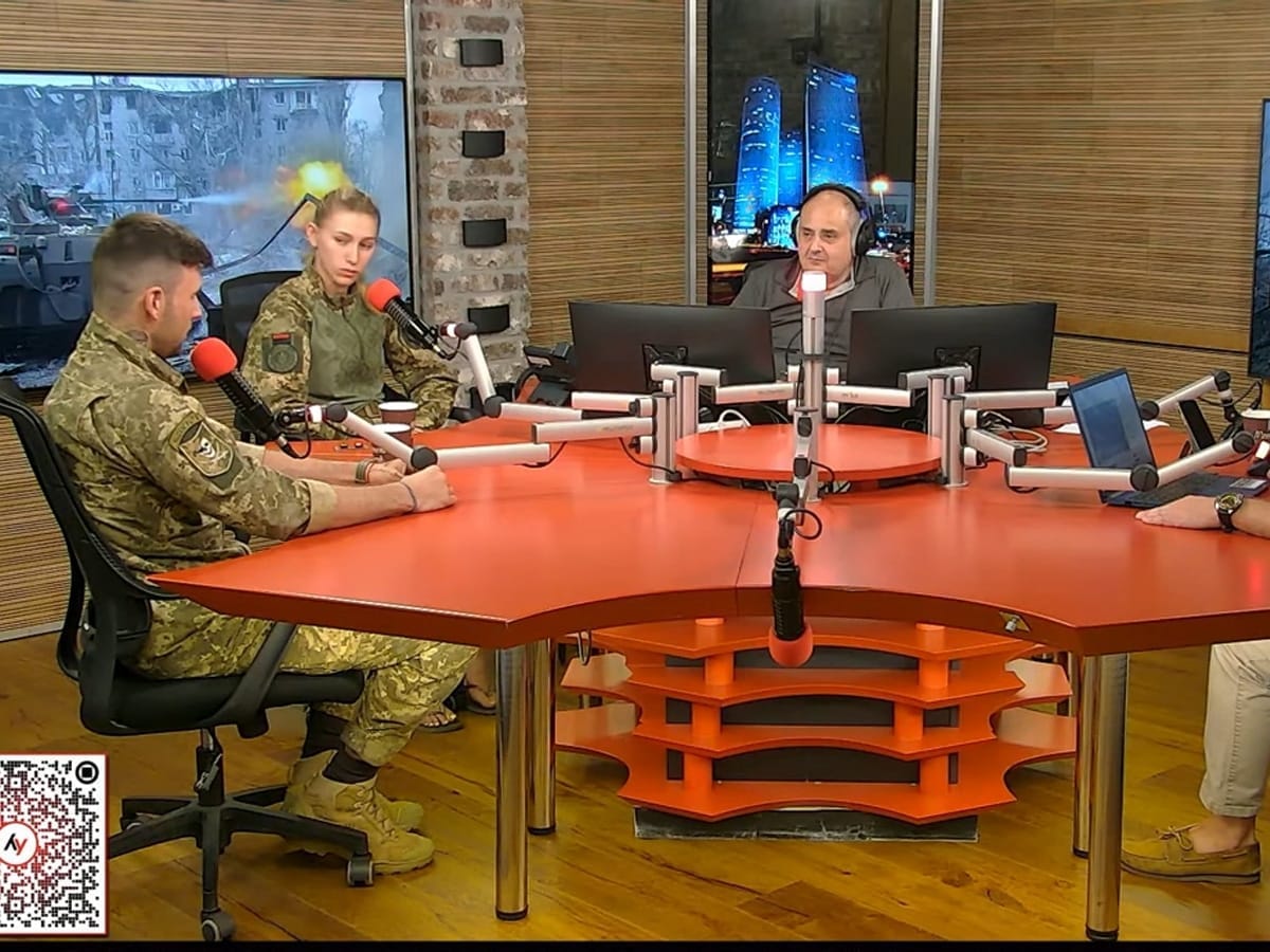 Видео: Лучшее радио Израиля. Израильские добровольцы на войне в Украине. Гость - Виктор Фридман, «Вольф»