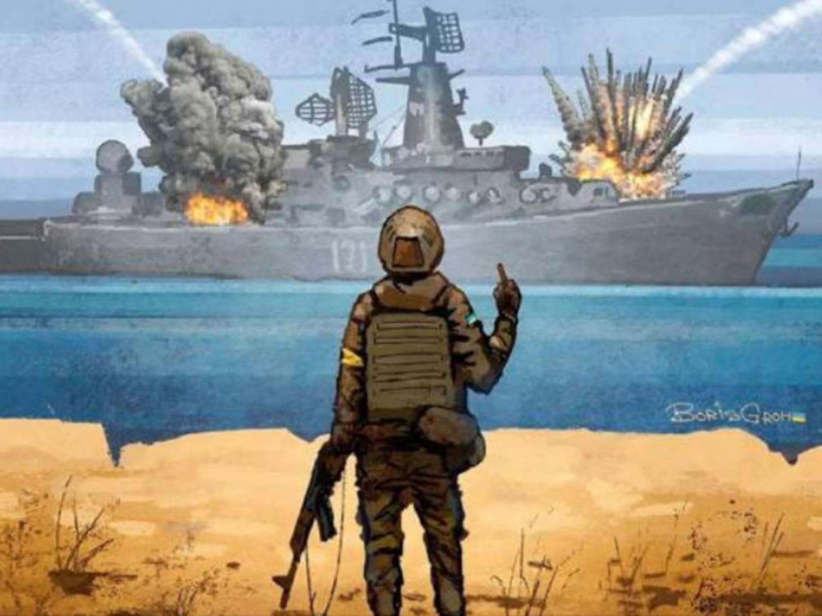 Минобороны Украины будет считать все корабли, следующие в порты РФ на Черном море, военной целью