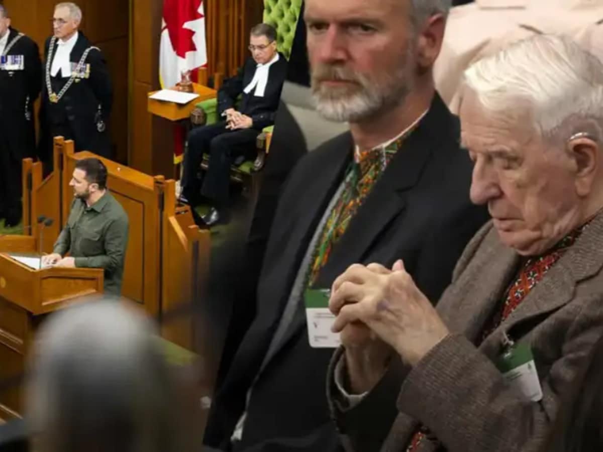 Скандал, который активно раздувает путинская пропаганда - ветеран СС "Галичина" в парламенте Канады на встрече с Зеленским