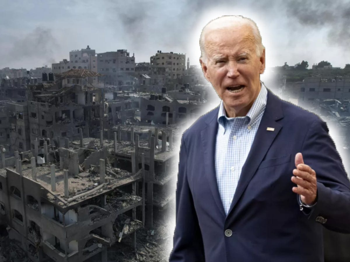 Новости Израиля Байден настаивает на создании гуманитарного коридора из Газы - «невинных палестинцев используют в качестве живого щита»