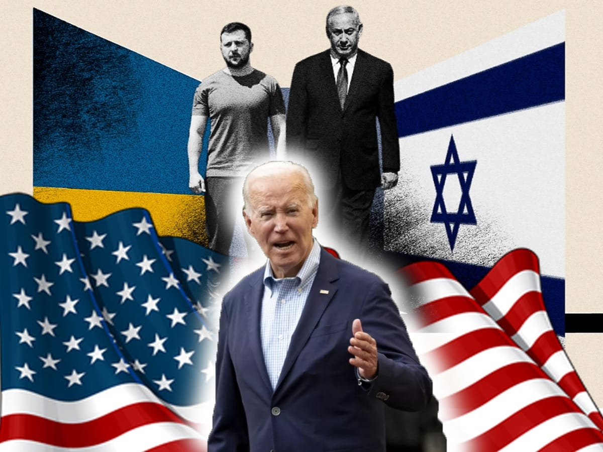 Новости Израиля "Если не мы, то кто?" - США смогут одновременно поддерживать Украину и Израиль - президент Байден