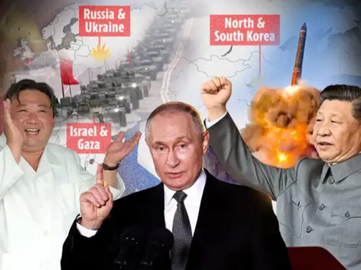 Новости Израиля Мир готов к взрыву: как путин, Си Цзиньпин и Ким могут использовать дымовую завесу израильского кризиса как «приглашение» развязать ад и продвигать "Новый Мировой Порядок"