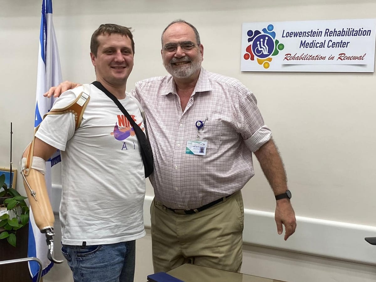 Новости Израиля Даже во время войны Израиль продолжает помогать Украине в протезировании раненных воинов ЗСУ