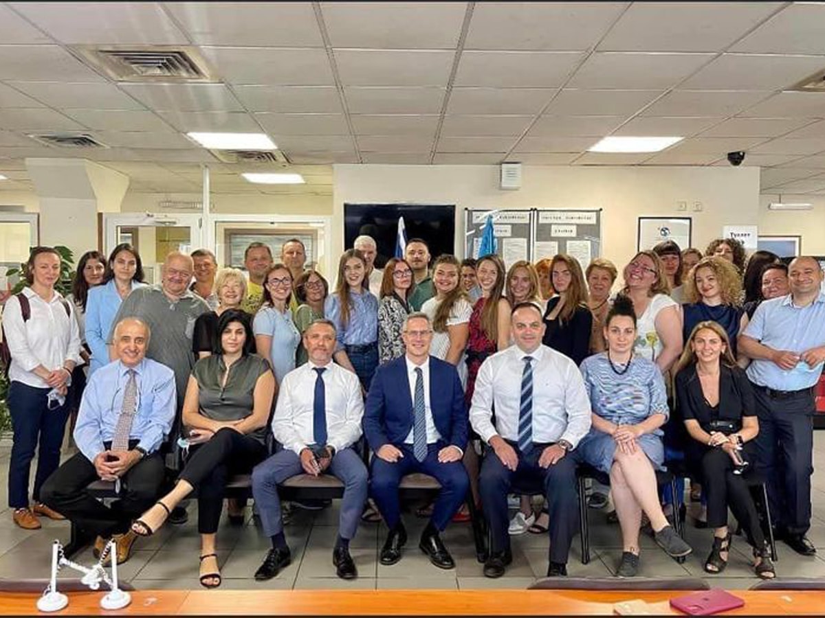 Новости Израиля Израильское посольство в Киеве получило награду от правительства Израиля за эффективную работу