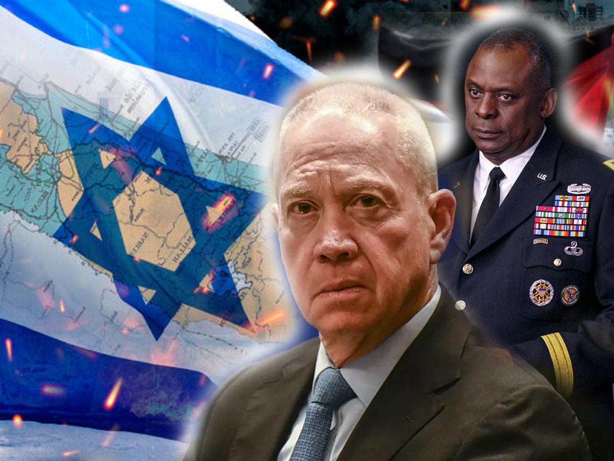 Новости Израиля "Мы будем продолжать, пока не будут полностью достигнуты все цели": министр обороны Израиля Галант на пресс-конференции с главой Пентагона Ллойдом Остином