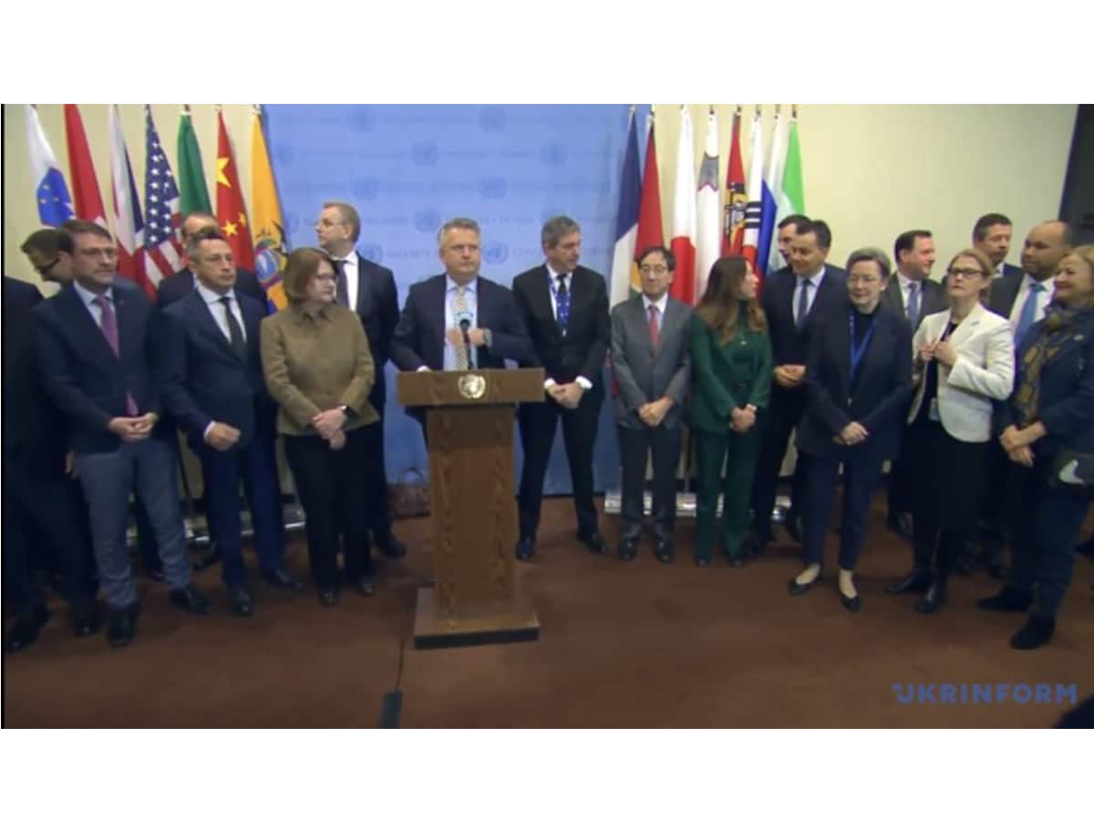 новости Израиля Оружие для Украины: полсотни стран, в том числе Изриаль, осудили лицемерие России, созвавшее Совбез ООН