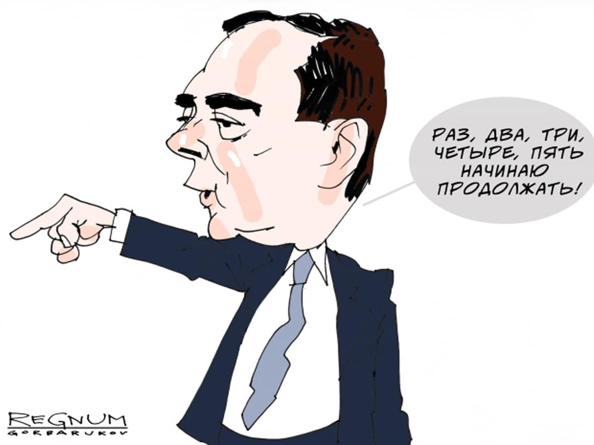 Медведев обвинил премьера Италии в наличии "фашистских генов" из-за её утверждения, что действия России в отношении Украины могут послужить примером для палестинских террористов в их нападениях на Израиль