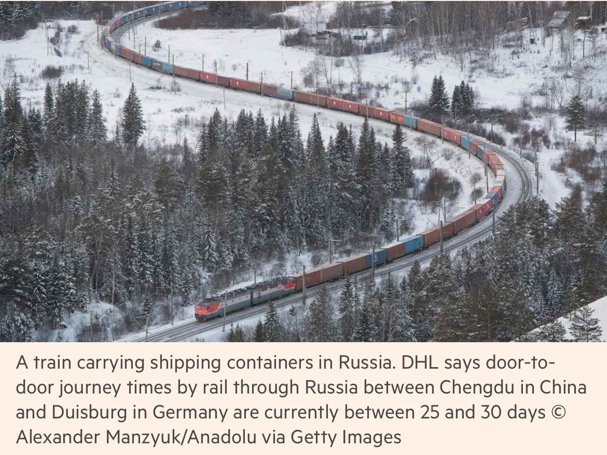 ​​Хуситы увеличили объем грузовых перевозок по российским железным дорогам