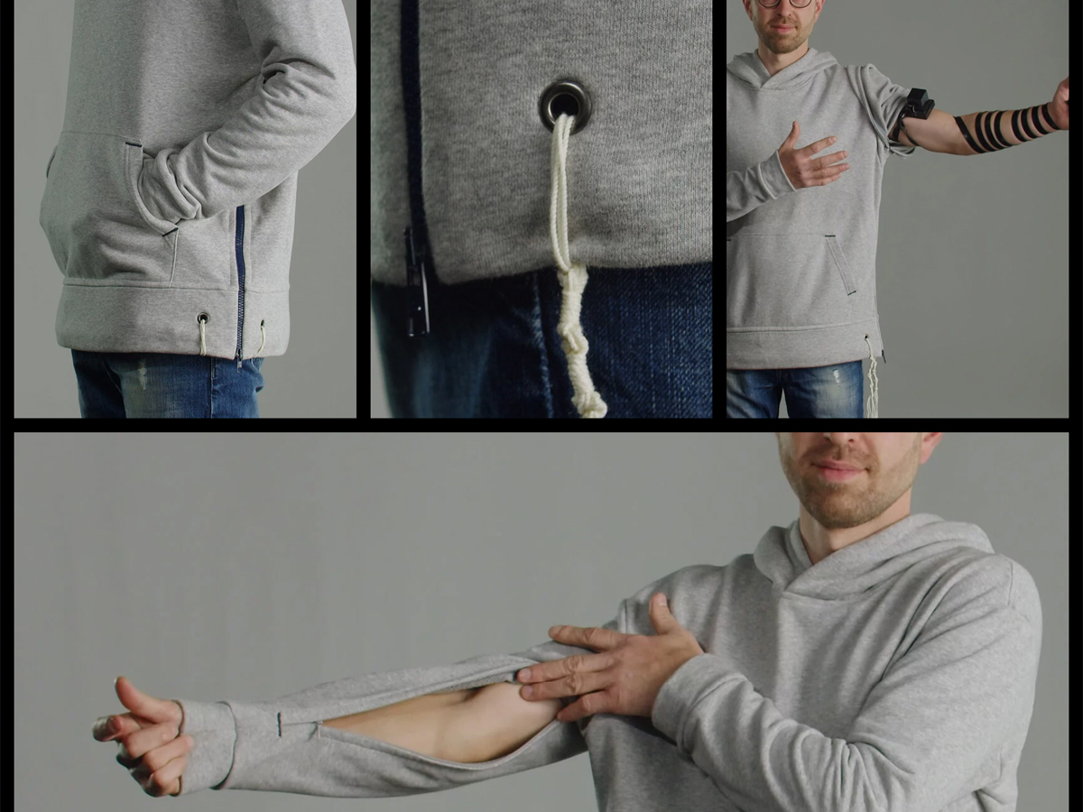 Израильский конструктор одежды и украинские швеи из Харькова создали кошерное худи