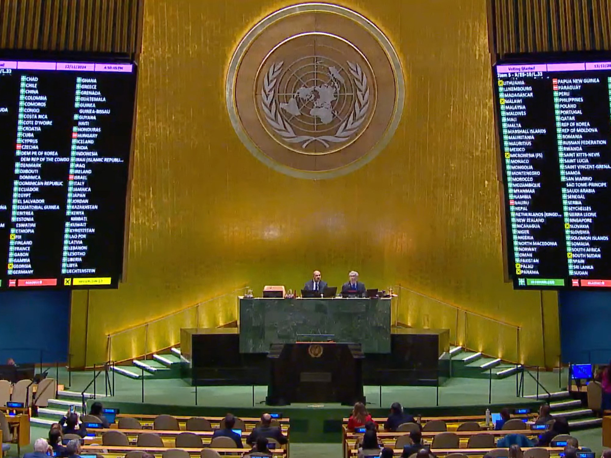 новости Израиля 12 декабря 2024 НАновости Опять антиизраильские резолюции в ООН: "за" - Россия и ее союзники, Украина "воздержалась", Израиль и США "против"