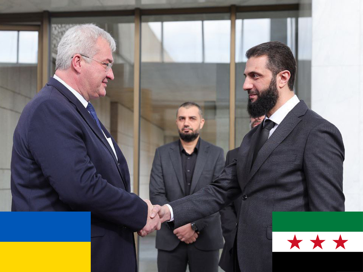 Украина и новая Сирия обсудили стратегическое партнерство, расследование преступлений Асада и гуманитарную помощь в рамках программы «Зерно из Украины»