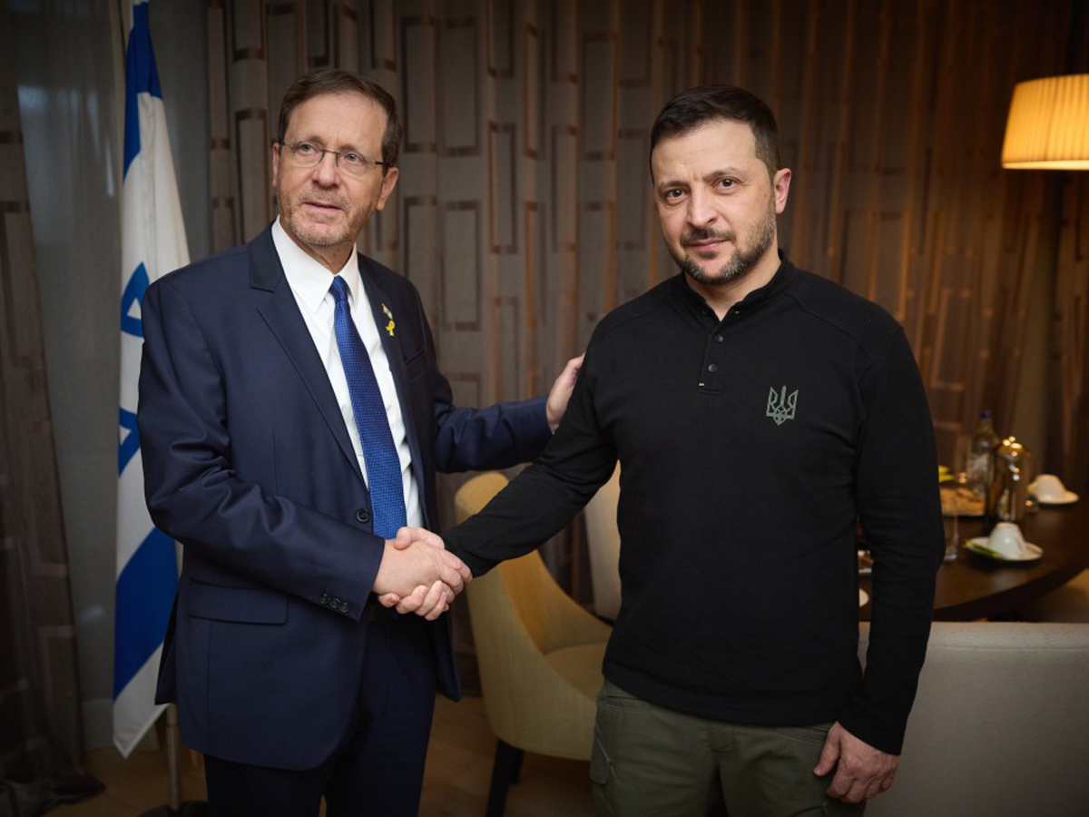 Президенты Украины и Израиля обсудили в Давосе важные вопросы украинско-израильского сотрудничества