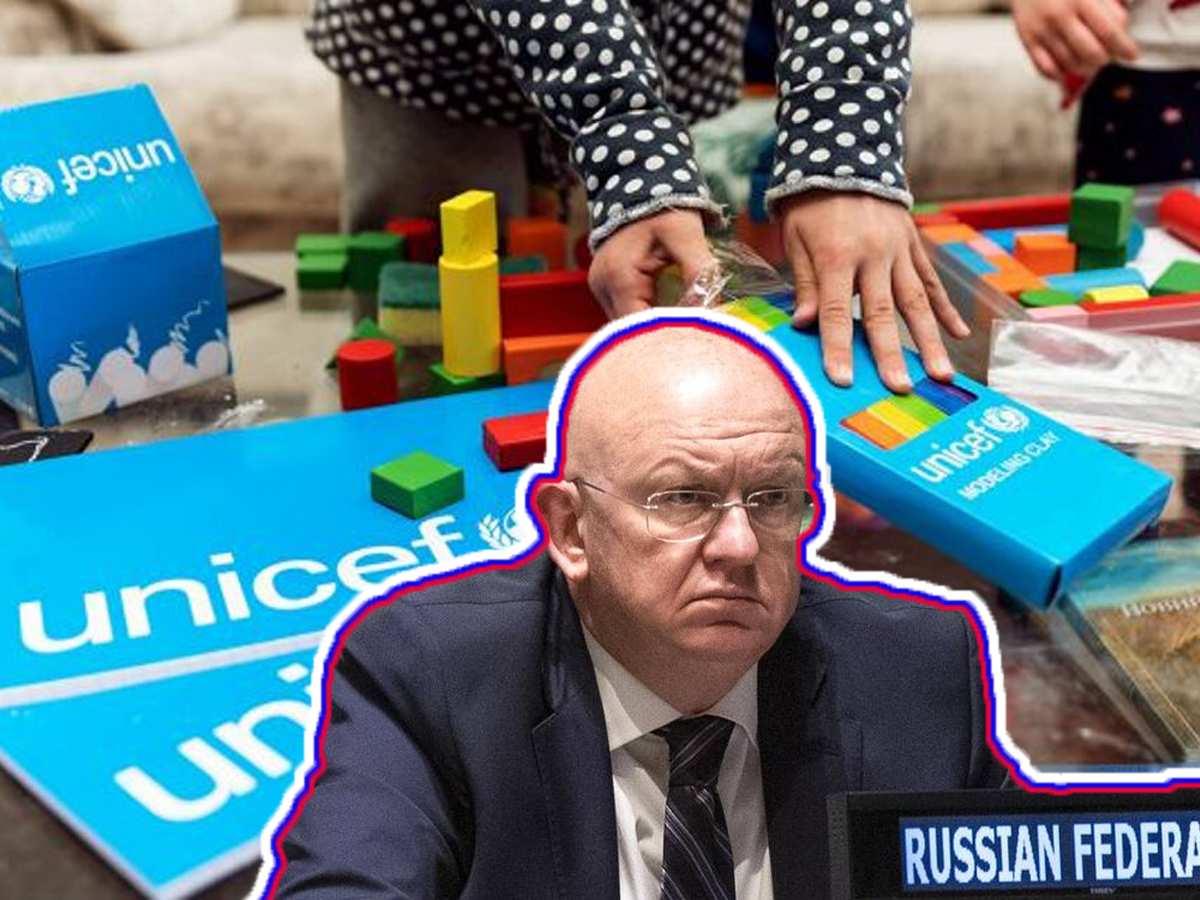 Россия в ООН обвиняет: "для ЮНИСЕФ дети в Газе менее важны, чем дети в Украине!" - это они про что?