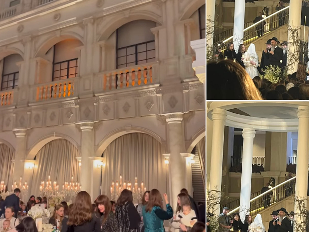 Во так: Дочь главного раввина России Берла Лазара стала женой сына раввина Одессы и юга Украины Авраама Вольфа