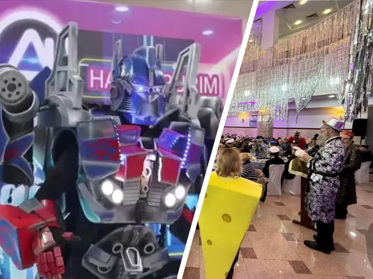 Роботы, вино и ИИ: как евреи Украины праздновали Пурим в условиях войны