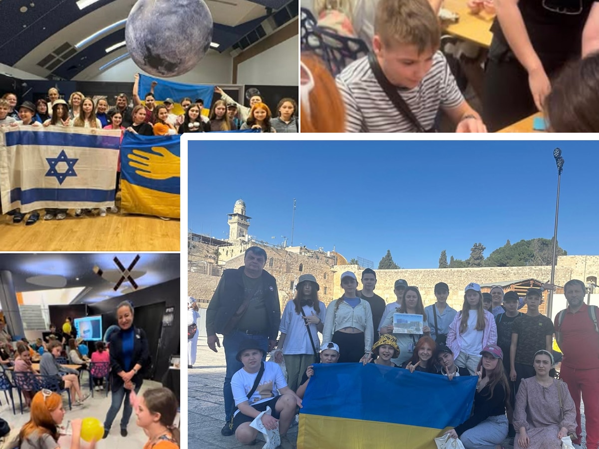 Дети украинских военных из Краматорска и Одессы в Израиле: поддержка, отдых и культурное обогащение благодаря фондам "Help People Group Foundation" (Ашдод) и "Спадщина Майбутнього" (Киев)