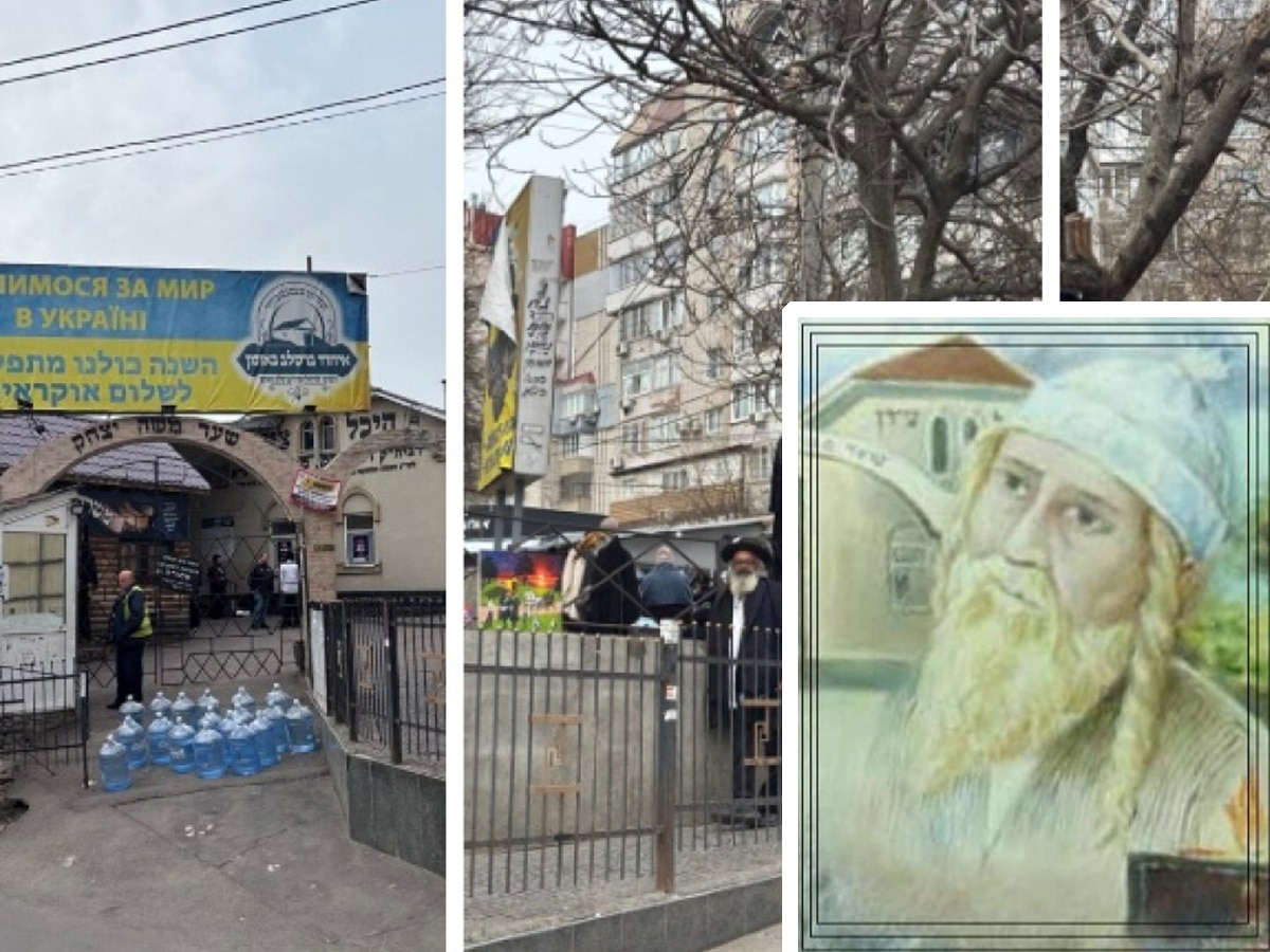 Паломники-хасиды собираются в Умани на 253-ю годовщину со дня рождения рабби Нахмана (30 марта 2025)