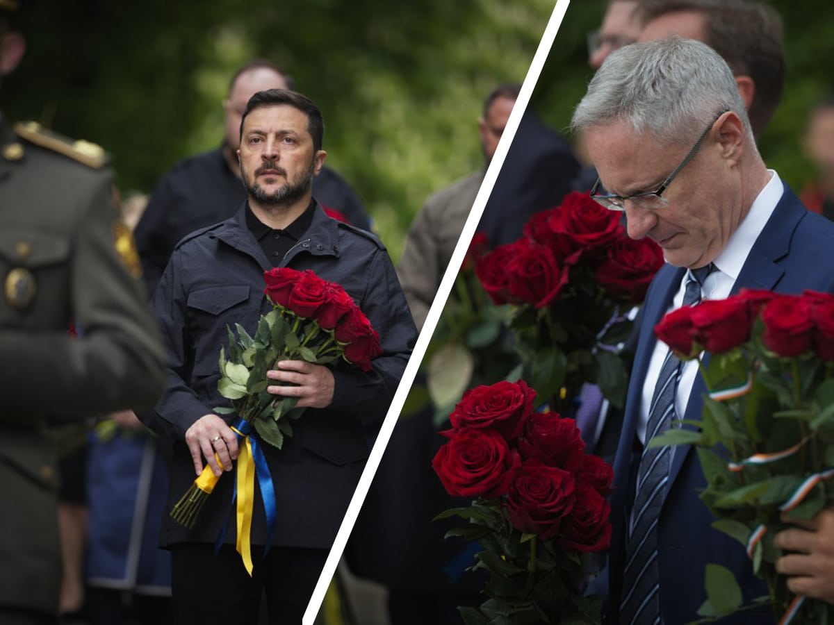 Посол Израиля в Украине принял участие в прошедшей 8 мая 2025 в Киеве церемонии памяти погибших во Второй Мировой войне