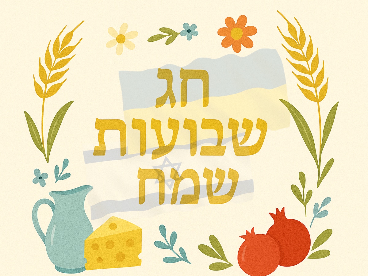 חג שבועות שמח ! Евреи Израиля, Украины и всего мира празднуют дарование Торы и первый урожай НАновости новости Израиля 1 июня 2025