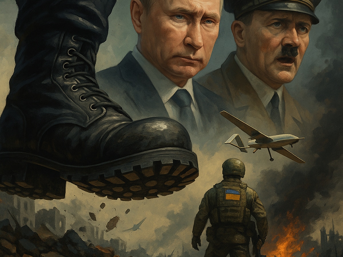 путин повторяет приёмы гитлера: «где ступит нога русского солдата — то наше». Украина обещает «оторвать ноги» дроном, а Израилю пора, наконец, насторожиться НАновости новости Израиля 21 июня 2025