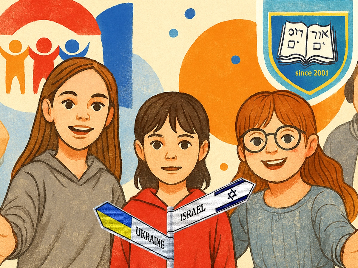 «Шалом из Киева»: ученицы еврейской школы из Украины отправили письмо поддержки сверстницам в Бней-Браке в Израиле НАновости новости Израиля 3 июля 2025