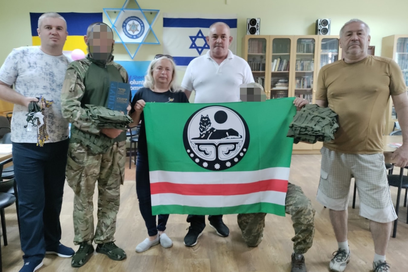 Израильские технологии на украинском фронте: еврейская община — чеченскому батальону ВСУ в знак исторического братства и борьбы с общим врагом