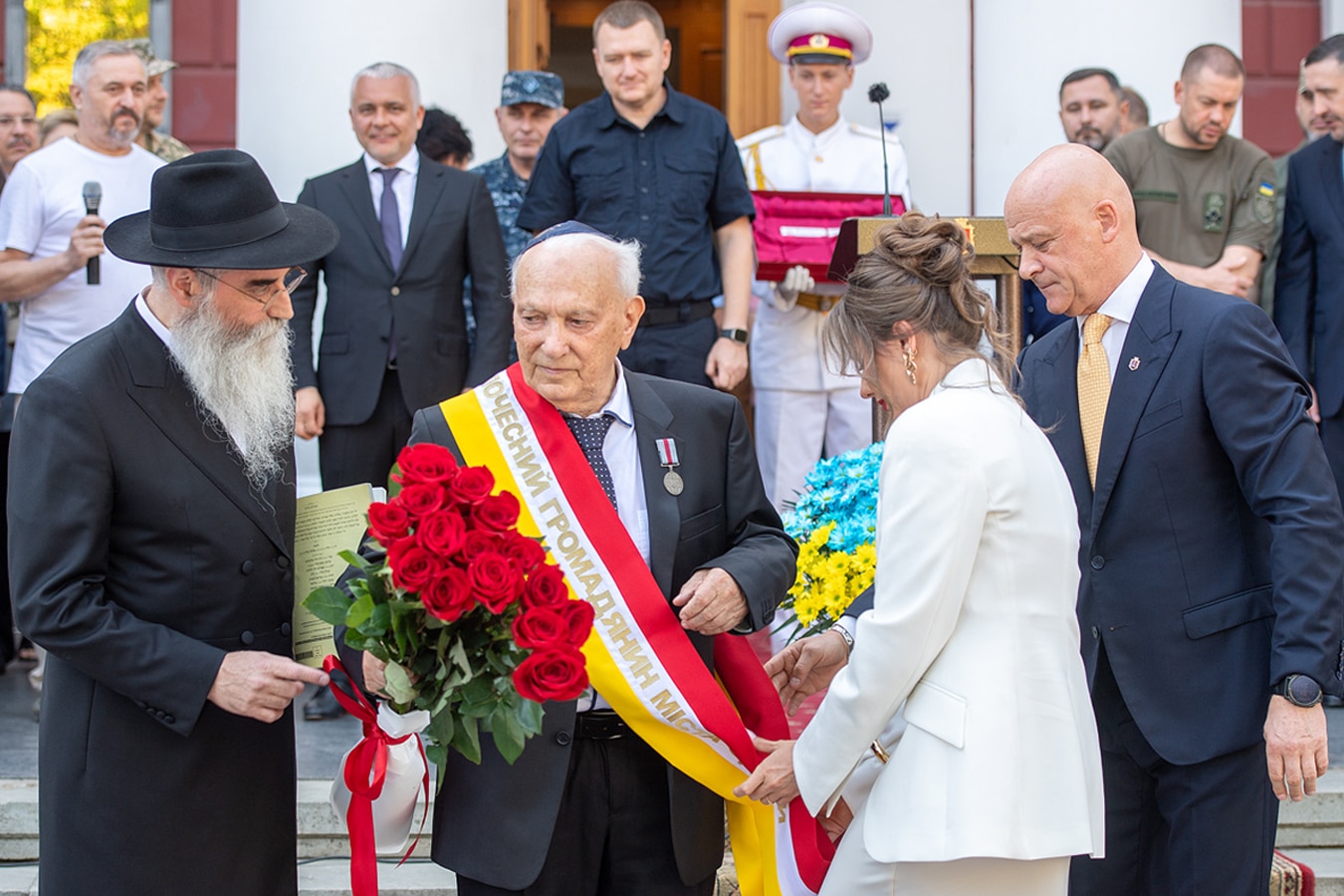 Одесса присвоила звание Почетного гражданина Роману Шварцману – свидетелю Холокоста, главе Ассоциации евреев-узников гетто и концлагерей - новости Израиля НАновости