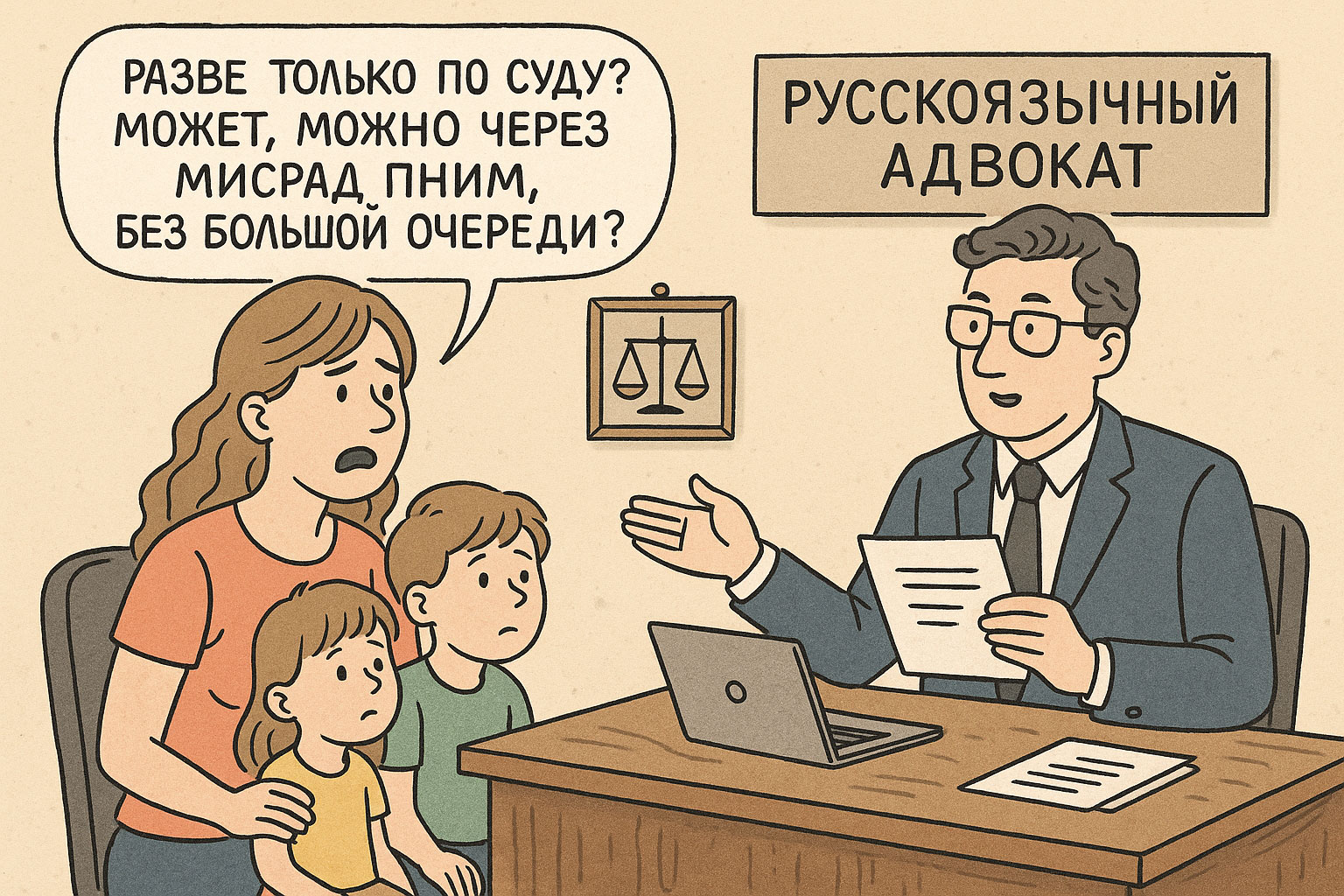 Адвокат в Хайфе: история развода, детей и квартиры - непростая история от читательницы