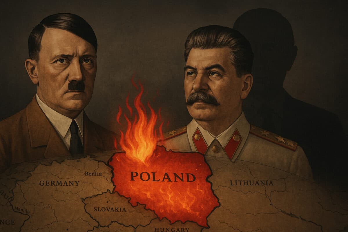 Війна почалася 1 вересня 1939 року. Пакт двох диктатур із секретним додатком зняв останні стоп-крани — і світ полетів вниз