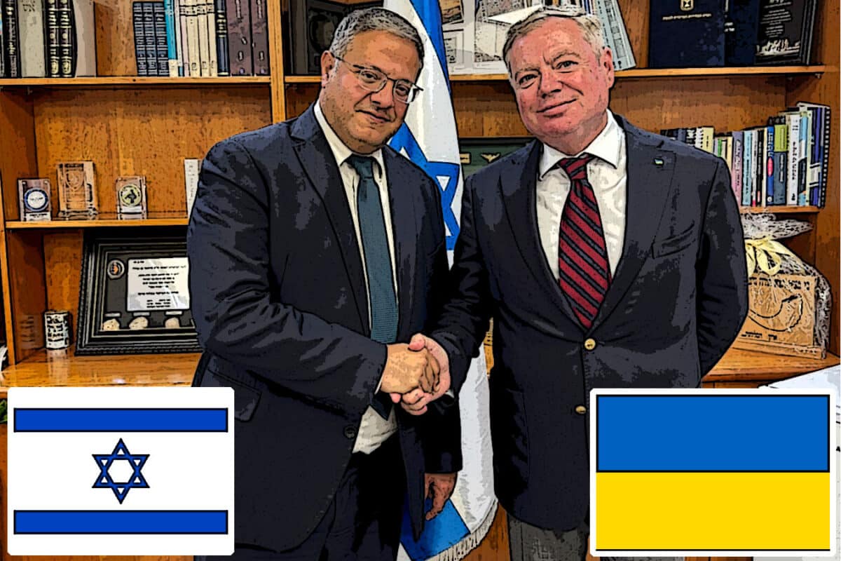 Плодотворное сотрудничество между министром Бен Гвиром и Послом Украины – десятки полицейских и волонтеров из обеих стран обеспечат безопасность паломников, путешествующих в Умань на Рош ха-Шана НАновости новости Израиля