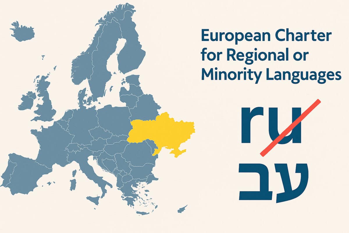 Русский уберут, иврит добавят: в Украине планируют изменить перечень региональных и миноритарных языков