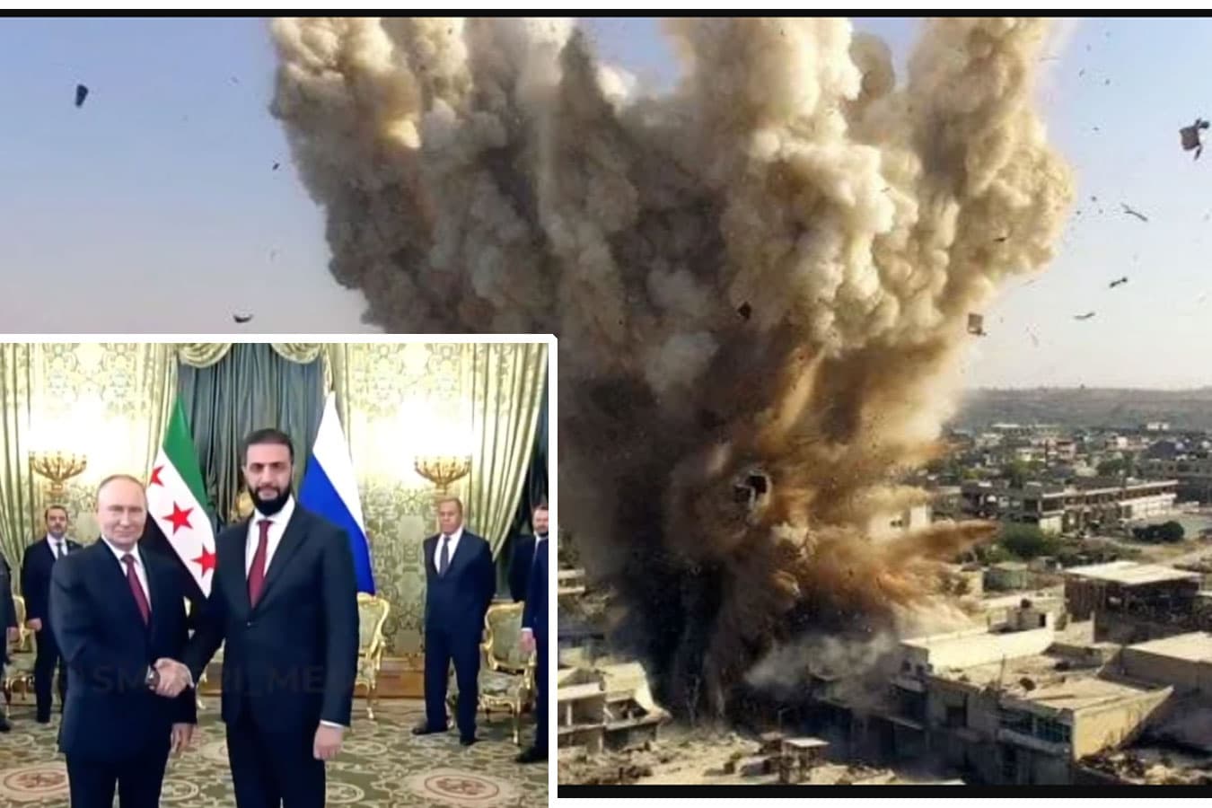 Аш-Шараа в Кремле: Сирия меняется, но российские бомбы и прошлое — остаются