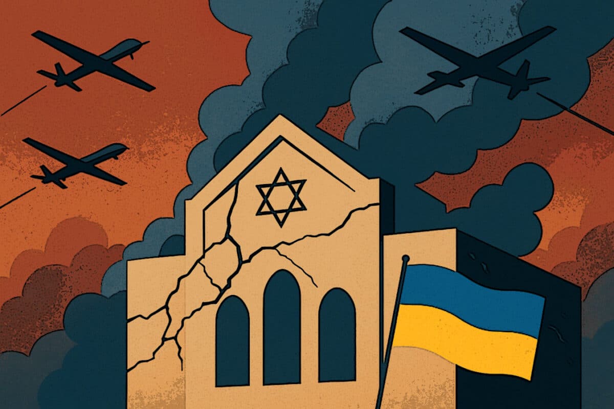 Израильский институт безопасности INSS: серии ударов России по украинским синагогам вызывают сомнения в их случайности и вписываются в общий мировой антисемитский тренд