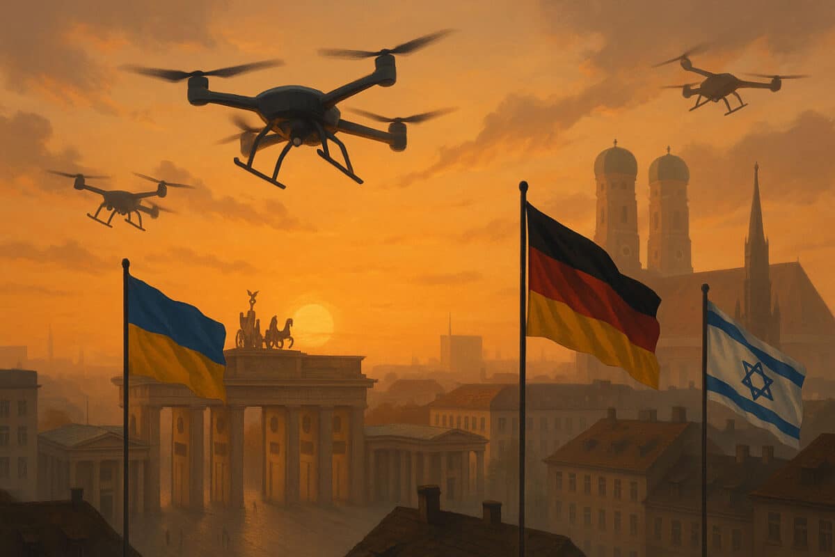 Европа просыпается под звук дронов: Германия объединяет усилия с Украиной и Израилем