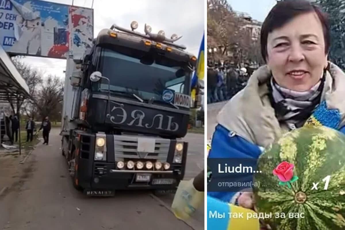 Освобождение Херсона 11 ноября 2022: как грузовик "АТБ" с израильтянином за рулем стал символом возвращения города в Украину