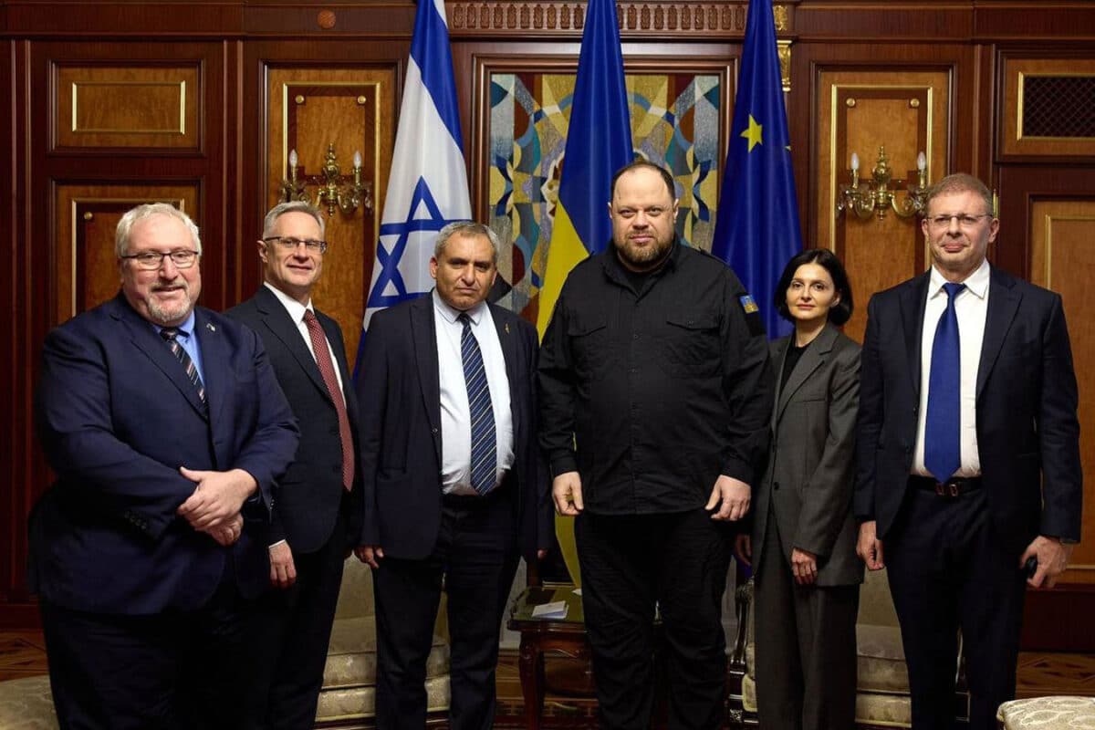 Міністр Міністерства фінансів Ізраїлю провів зустріч з головою Верховної Ради України