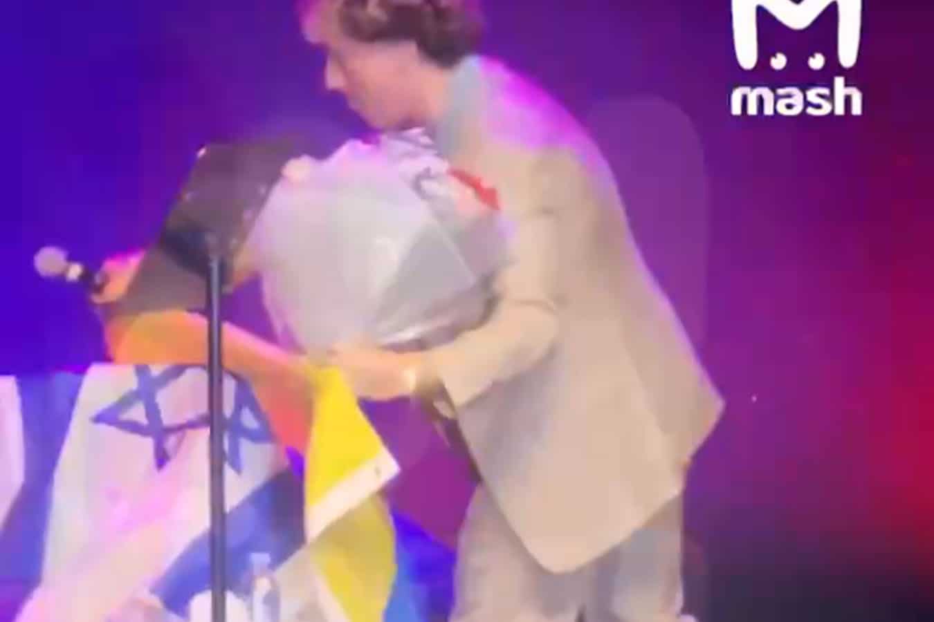 «Порабощение и оккупация Израиля Украиной»: кремлёвские СМИ обвинили Галкина в «осквернении» флага, но в Израиле об этом не знают