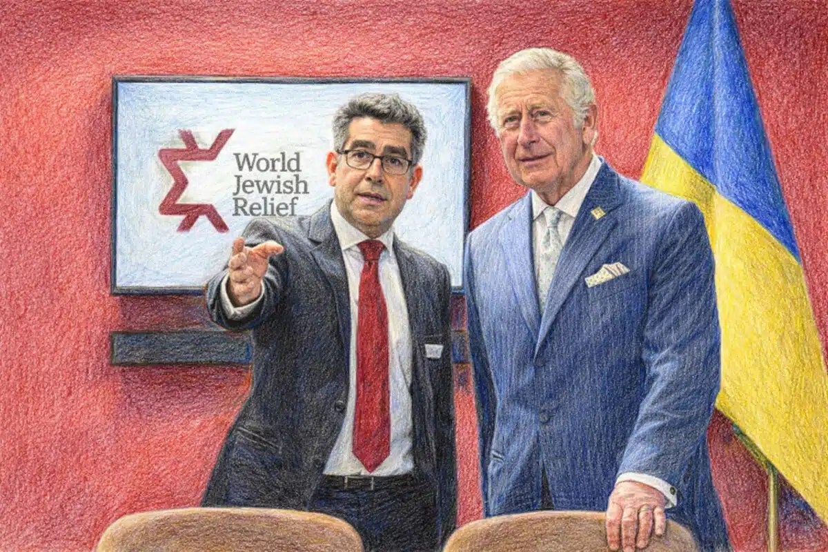 В еврейский фонд для помощи Украине Чарльз III сделал пожертвование в поддержку её программ
