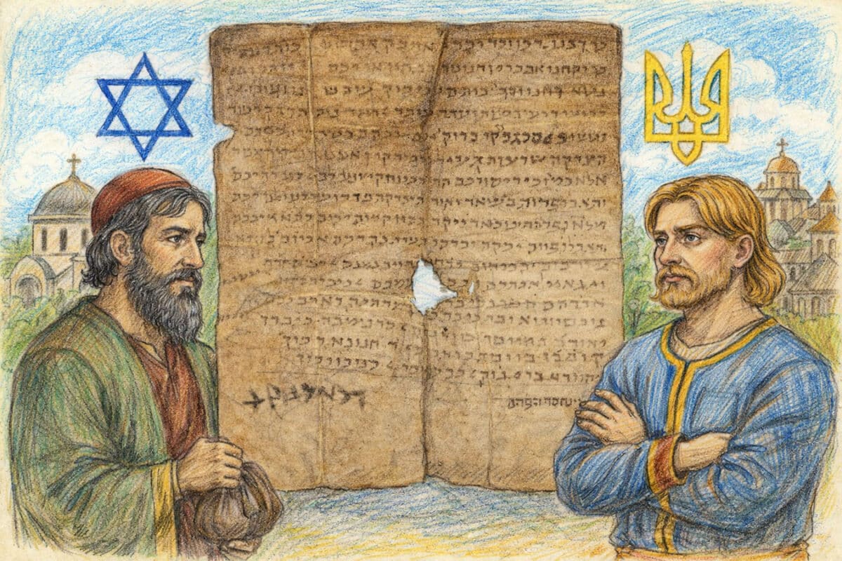 Вспоминаем про "Киевское письмо" 10 века, подтверждающее древние связи Украины и еврейского народа