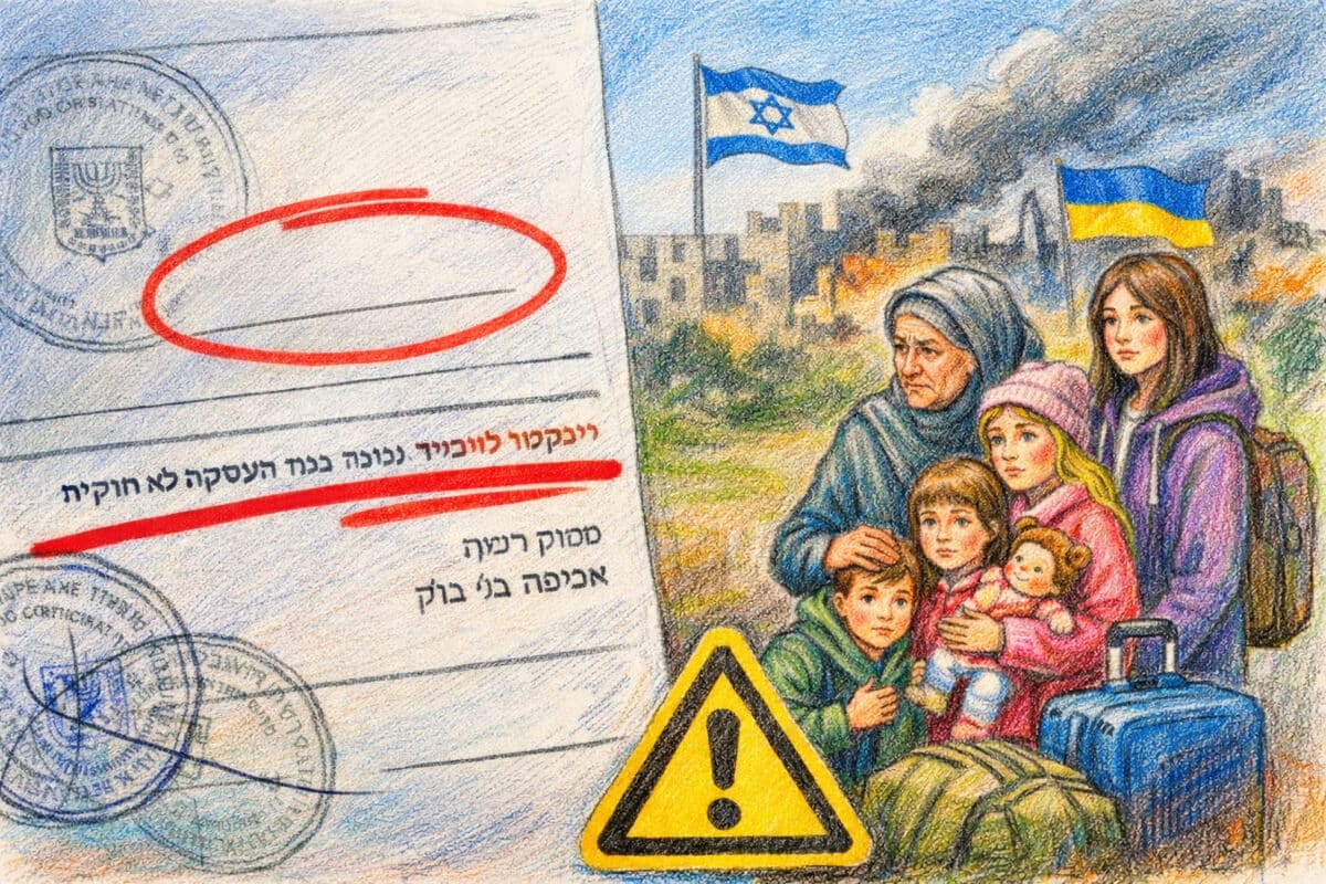 SMS від МВС та «сині папери» без права на роботу?: що відбувається з українськими біженцями в Ізраїлі