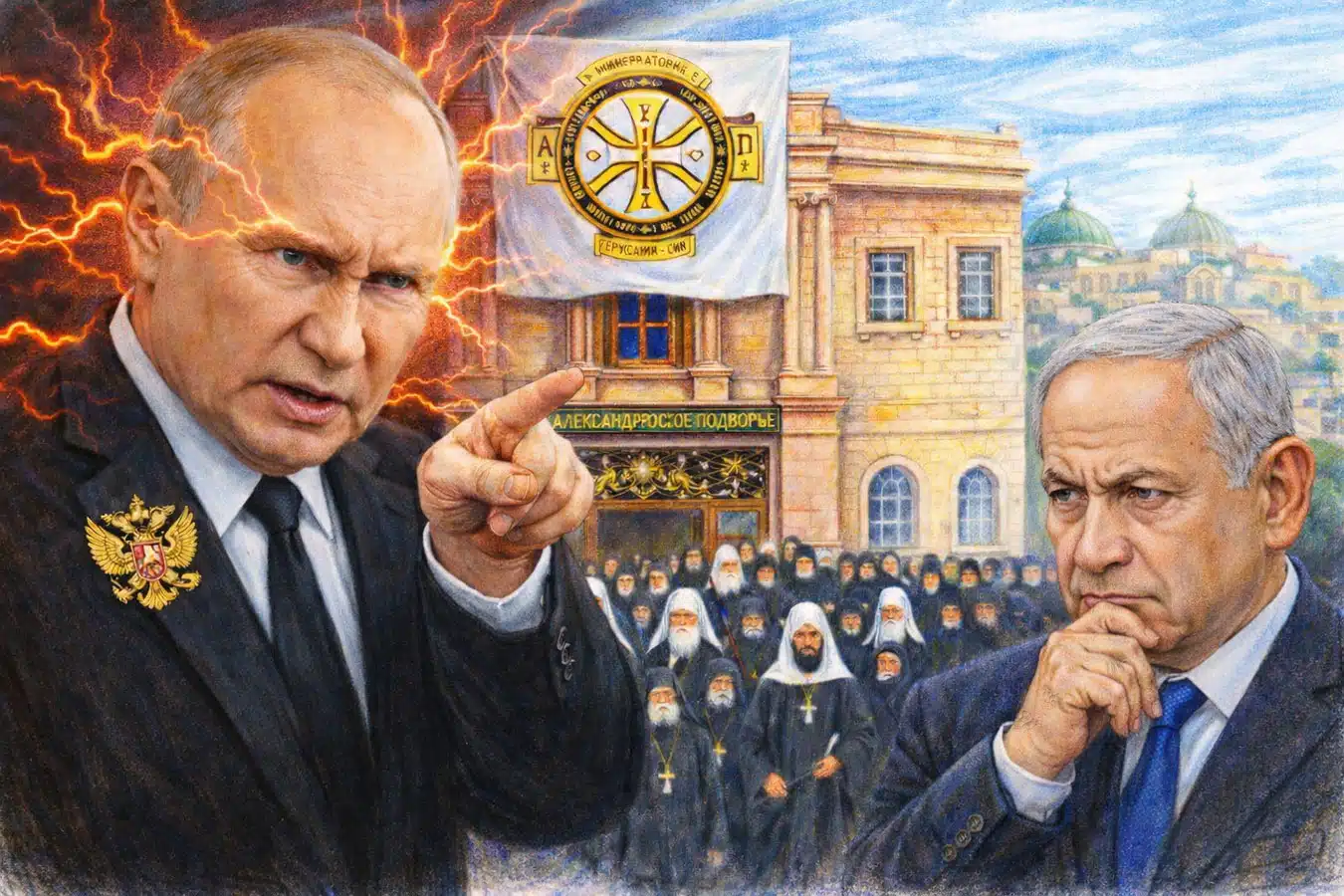 Чьё всё-таки Александровское подворье в Иерусалиме? и сможет ли Нетаньяху "соблюсти интересы государства Израиль" в этом кейсе?