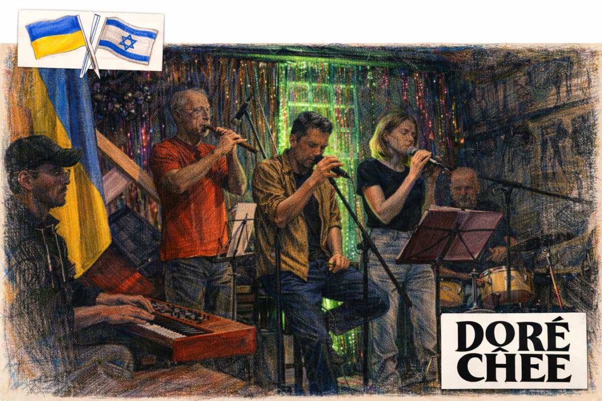 "Doré Chee" - живое музыкальное путешествие, где украинское слово встречается с трип-хопом, прог-грувом, этникой и импровизацией - Хайфа, Иерусалим и Тель-Авив в январе 2025