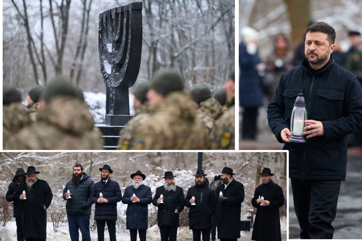 Президент Украины: "Если мы не будем вспоминать жертв Холокоста, то у фашизма есть возможность снова переродиться и воевать против человечества"