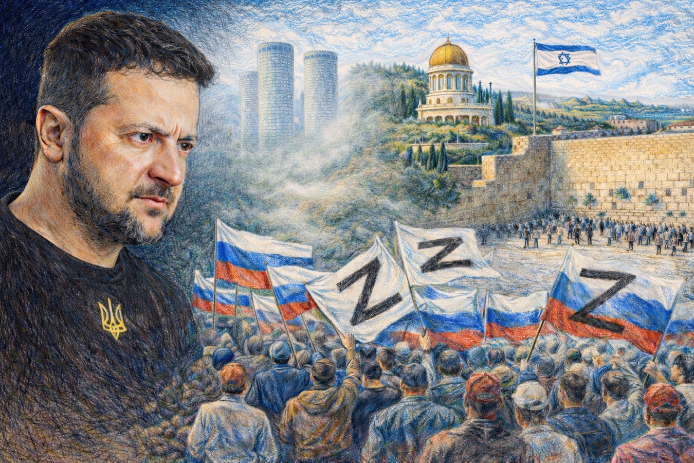 «Едьте домой»: Зеленский о россиянах на Западе — и почему этот разговор всё равно задевает Израиль