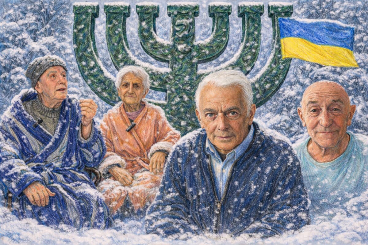 Выжившие в Холокосте из Украины - как они выдерживают четвертый год войны? - видео Дана Гольдмана