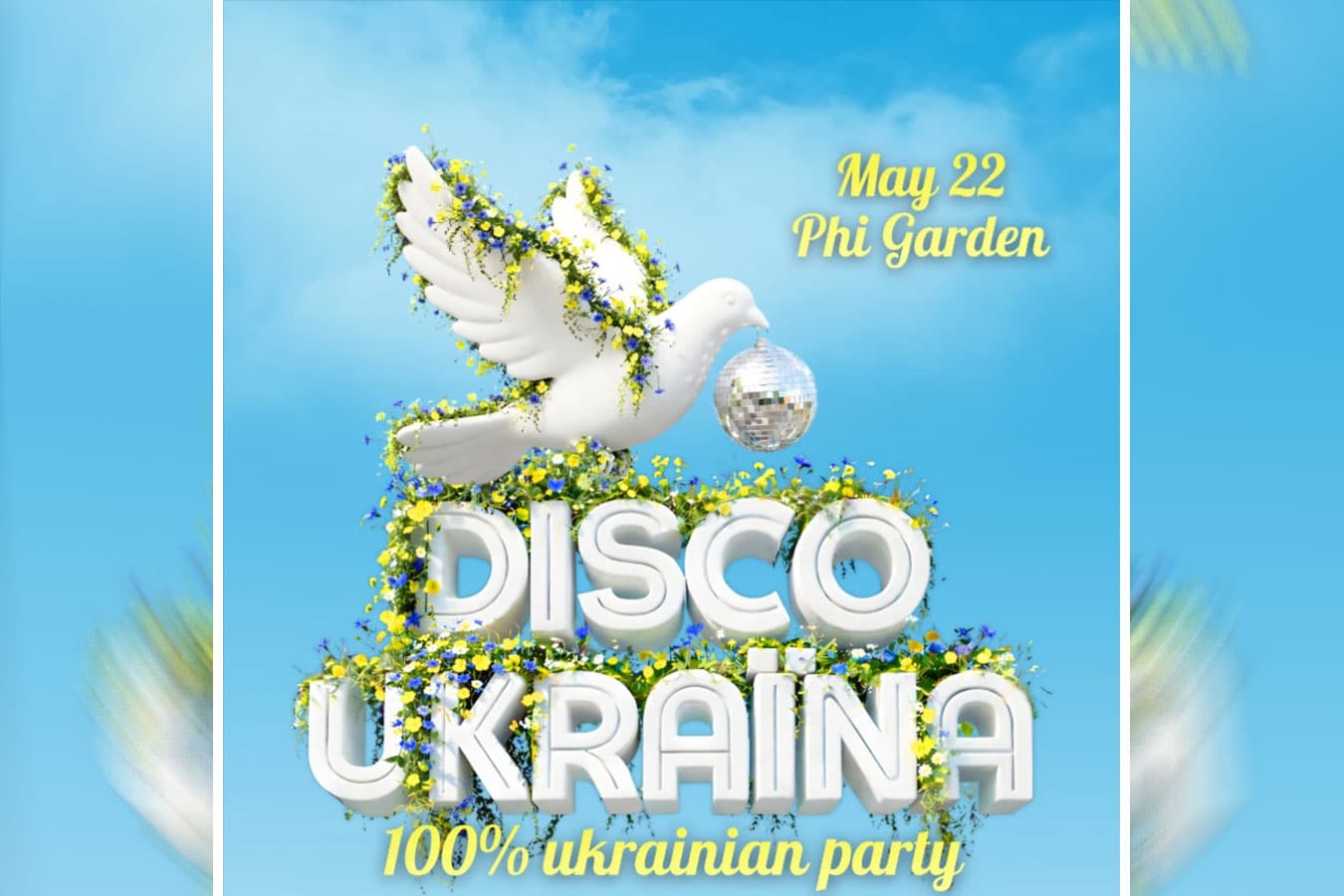 DISCO UKRAЇNA в Тель-Авиве — "украинская" белая вечеринка к Шавуоту возвращается 22 мая 2026