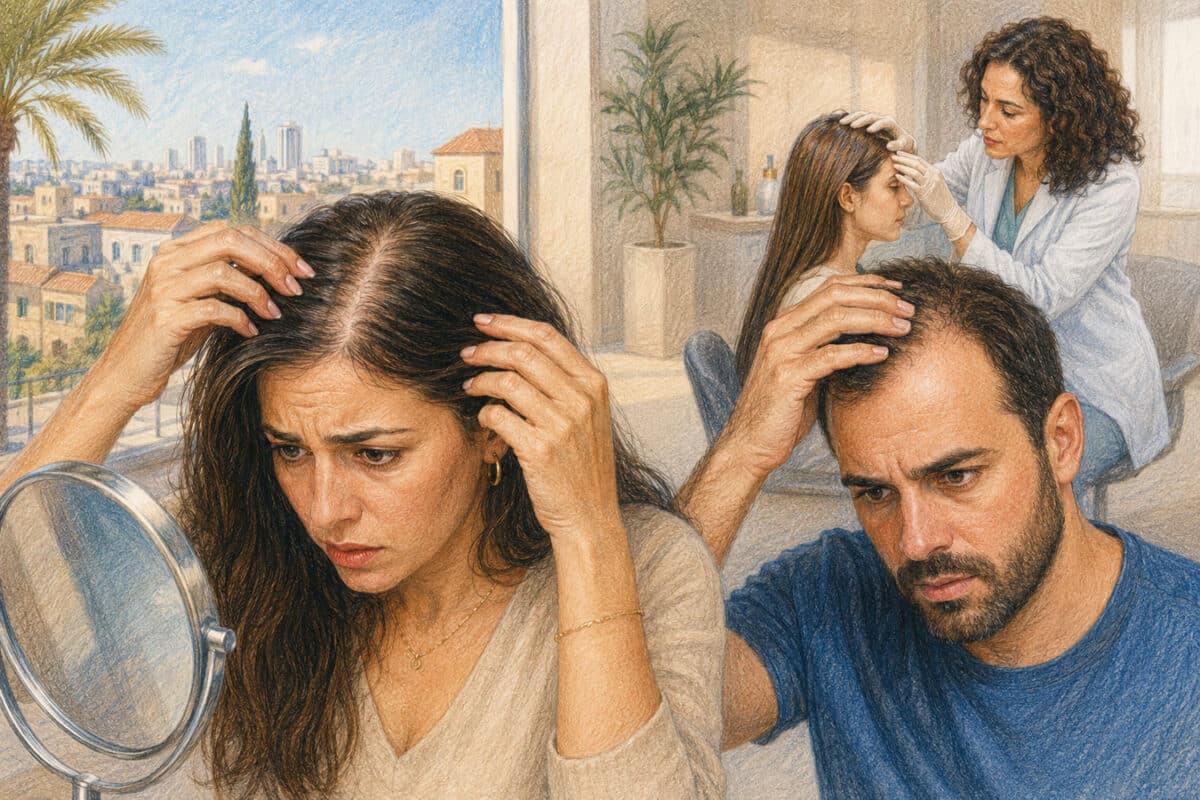 השיער התחיל לנשור יותר? למה בישראל זה הפך לדאגה המונית - חדשות ישראל