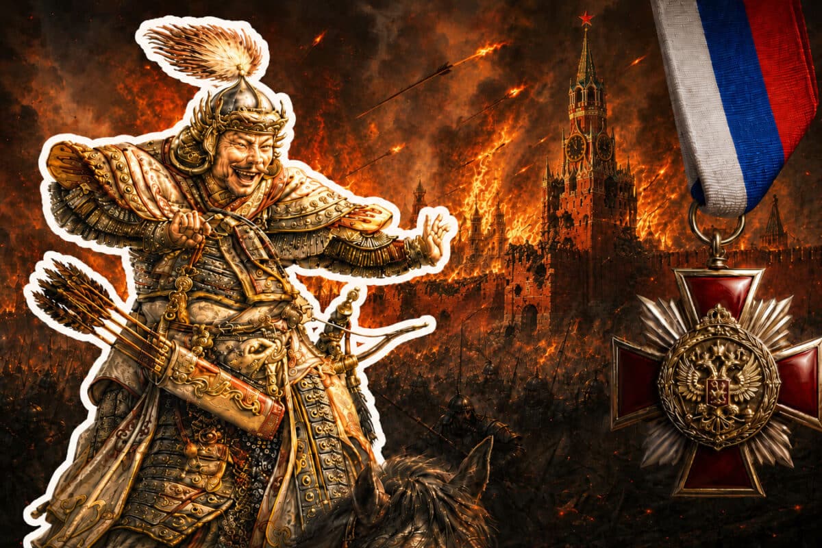 "Орден Субэдэя" для "СВО" и сожженная Москва: исторический автогол современной россии — совсем "крыша уехала" - новости Израиля
