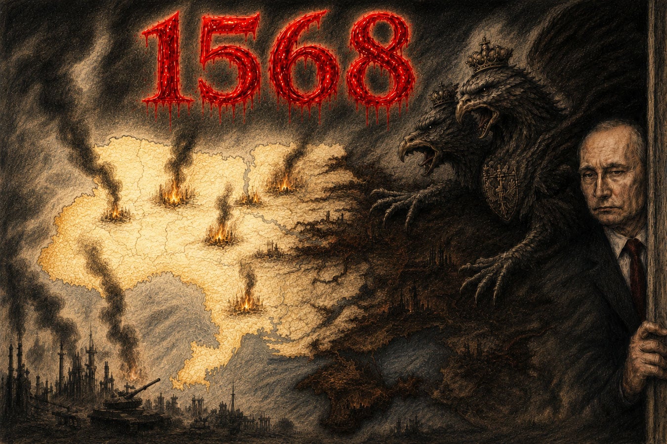 1568 дней агрессии: полномасштабная война россии против Украины сравнялась по длительности с Первой мировой войной